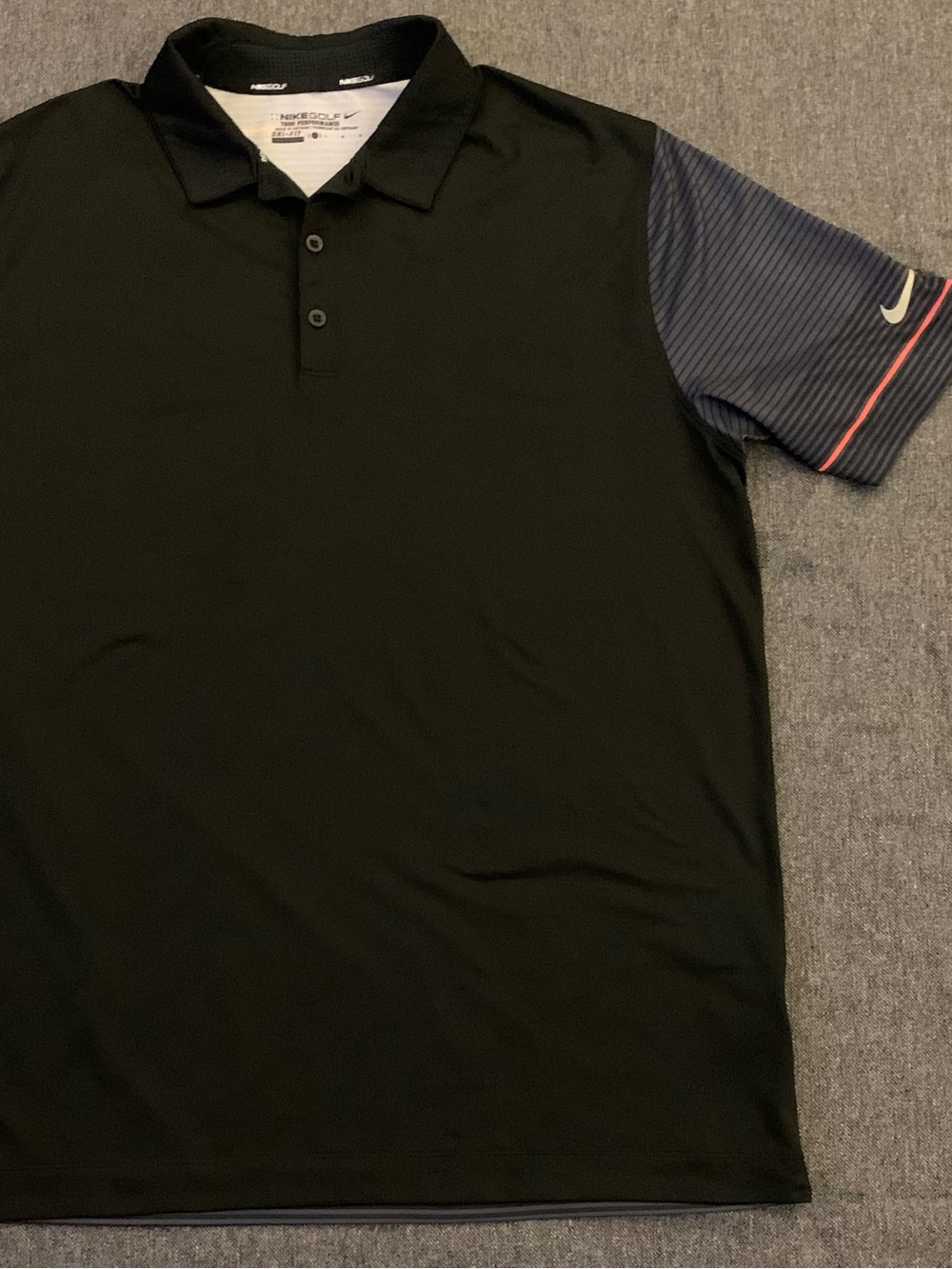 NIKE GOLF SS Tour Performance Poly Blend Polo